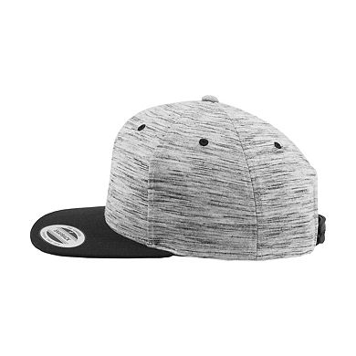 Flexfit By Yupoong Unisex es Melange Crown Snapback Cap