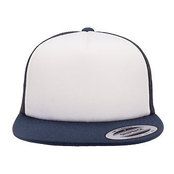Flexfit By Yupoong Foam Trucker Cap With White Front
