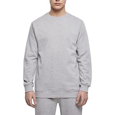 Build Your Brand Mens Basic Crew Neck Sweatshirt
