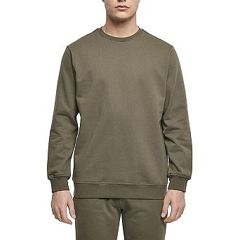 Build Your Brand Mens Basic Crew Neck Sweatshirt