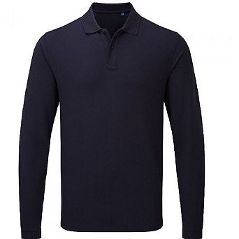 Premier Unisex Adult HeiQ Viroblock Long-Sleeved Polo Shirt