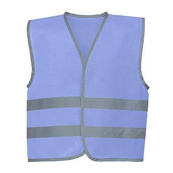 Yoko Childrens/Kids Hi-Vis Two Band Waistcoat