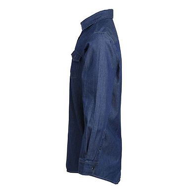 Premier Mens Denim Contrast Stitching Shirt