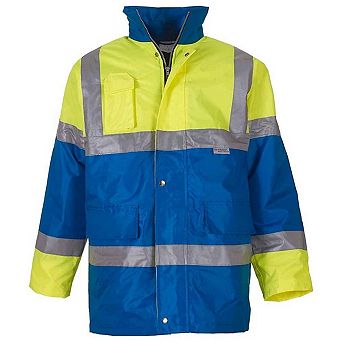 Yoko Unisex Adult Contrast Hi-Vis Jacket