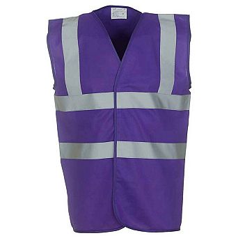 Yoko Mens Band & Brace Hi-Vis Vest