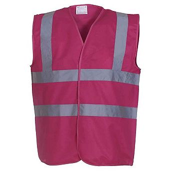 Yoko Mens Band & Brace Hi-Vis Vest