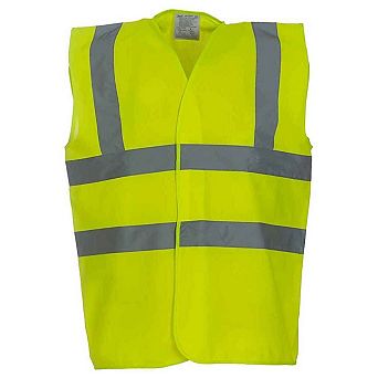 Yoko Mens Band & Brace Hi-Vis Vest