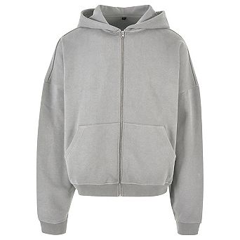 Build Your Brand Mens 90s Full Zip Hoodie