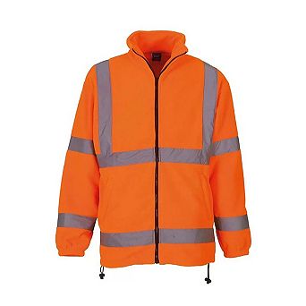 Yoko Unisex Adult Heavyweight Hi-Vis Fleece Jacket
