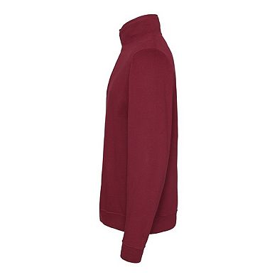 Awdis Mens Sophomore Zip Neck Sweatshirt