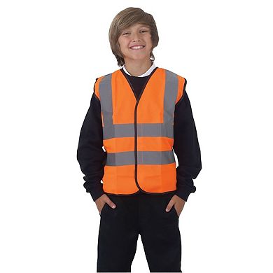 Yoko Childrens/Kids Hi-Vis Waistcoat