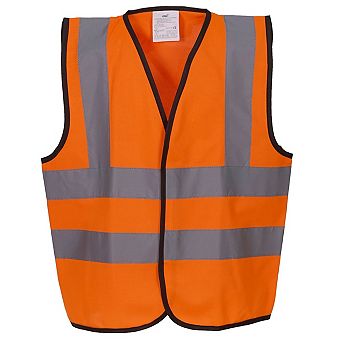 Yoko Childrens/Kids Hi-Vis Waistcoat