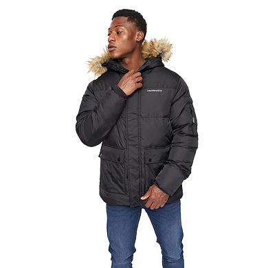Crosshatch Mens Bentlays Hooded Jacket