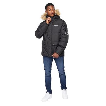 Crosshatch Mens Bentlays Hooded Jacket