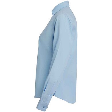 Henbury Womens/Ladies Cotton CoolPlus Long-Sleeved Formal Shirt