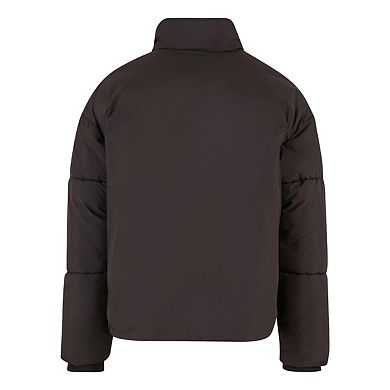 Build Your Brand Mens Oversized Puffer Jacket