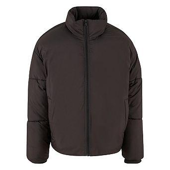 Build Your Brand Mens Oversized Puffer Jacket