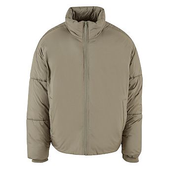 Build Your Brand Mens Oversized Puffer Jacket