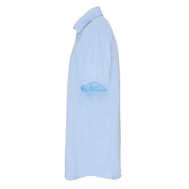Premier Mens Stretch Fit Poplin Short Sleeve Shirt
