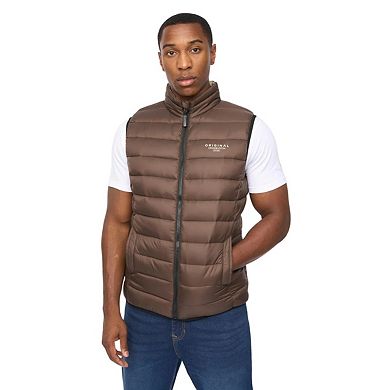 Crosshatch Mens Gattering MVE Quilted Gilet