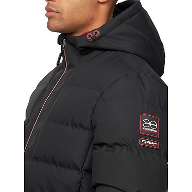 Crosshatch Mens Kampnew Embossed Jacket
