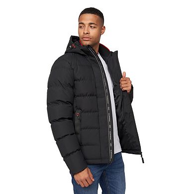 Crosshatch Mens Kampnew Embossed Jacket
