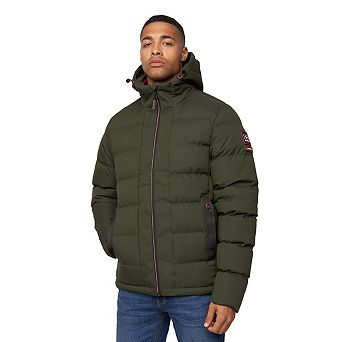 Crosshatch Mens Kampnew Embossed Jacket