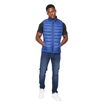 Crosshatch Mens Gattering Quilted Gilet