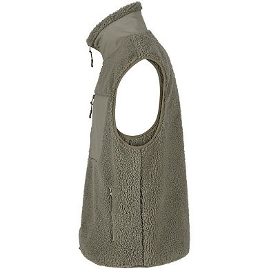 Build Your Brand Mens Bonded Sherpa Gilet