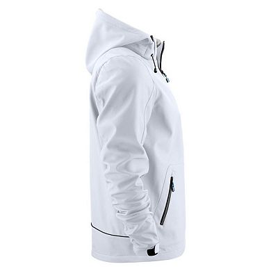 Printer Mens Karting Soft Shell Jacket