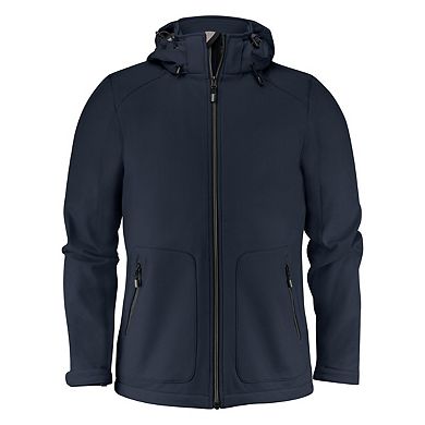 Printer Mens Karting Soft Shell Jacket
