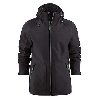 Printer Mens Karting Soft Shell Jacket