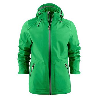 Printer Mens Karting Soft Shell Jacket