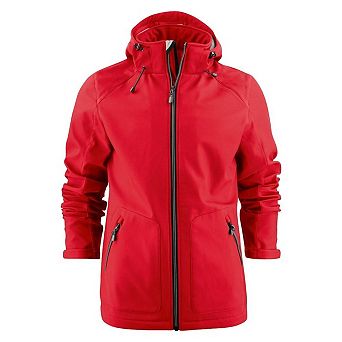Printer Mens Karting Soft Shell Jacket