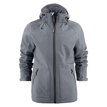 Printer Mens Karting Soft Shell Jacket