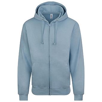 Awdis Mens Plain Full Zip Hoodie