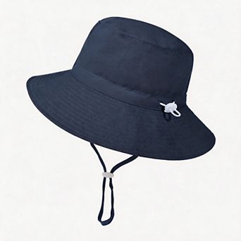 UPF 50+ Adjustable Wide Brim Baby Bucket Sun Hat