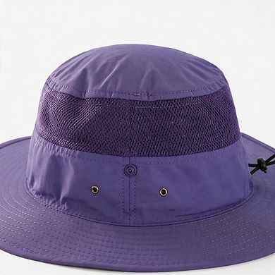 Mens UPF 50+ Wide Brim Breathable Cowboy Sun Hat