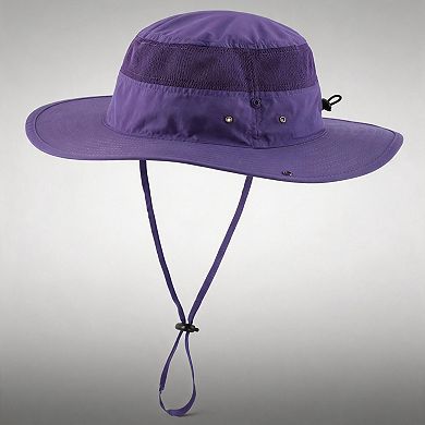 Mens UPF 50+ Wide Brim Breathable Cowboy Sun Hat