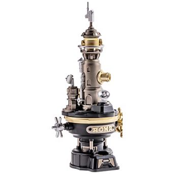 ROKR Navi Lighthouse Mechanical 3D Puzzle, Lighted DIY Building Set for Adults, Metal Building Kits