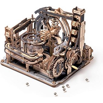 ROKR Marble Spaceport: An Interactive 3D Wooden Puzzle Adventure