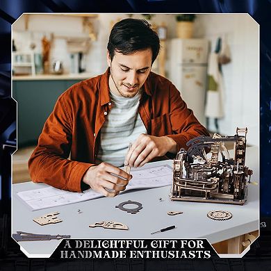 ROKR Marble Spaceport: An Interactive 3D Wooden Puzzle Adventure