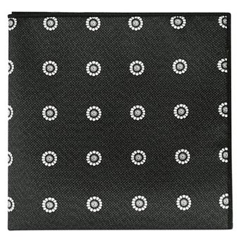 Men's Jacquard Patterned Classic Pocket Squares for Formal Tuxedo