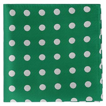Men's Polka Dots Handkerchief Colorful Business Tuxedo Wedding Pocket Squares