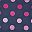 Navy Blue Colorful