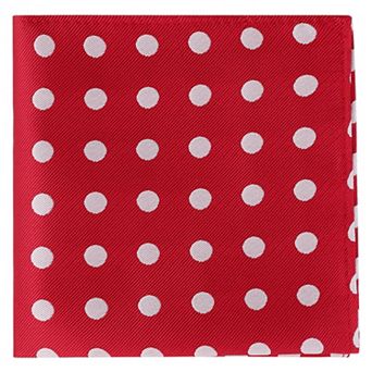 Men's Polka Dots Handkerchief Colorful Business Tuxedo Wedding Pocket Squares