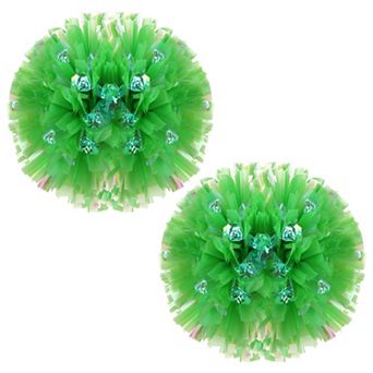 2 pc Cheerleading Pom Poms, Cheerleader Pompoms