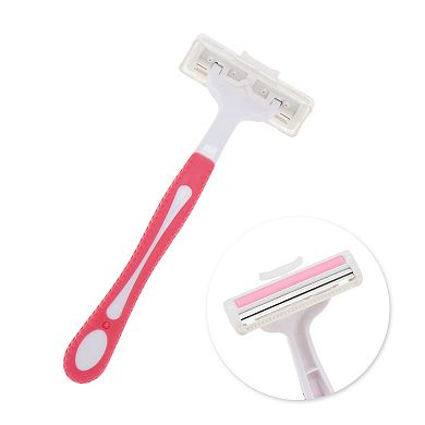 3Pcs Women Durable Razor Pink