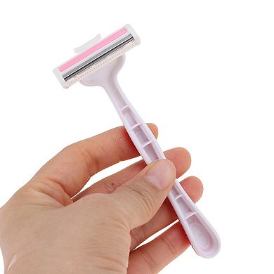 3Pcs Women Durable Razor Pink