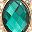 Gold Tone Green